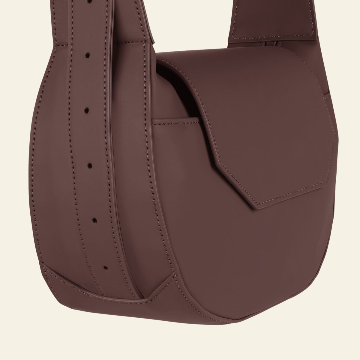 Crossbody Bag Dark Brown | Sanlez