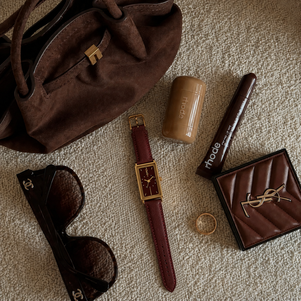 Montaigne Watch Burgundy | Sanlez