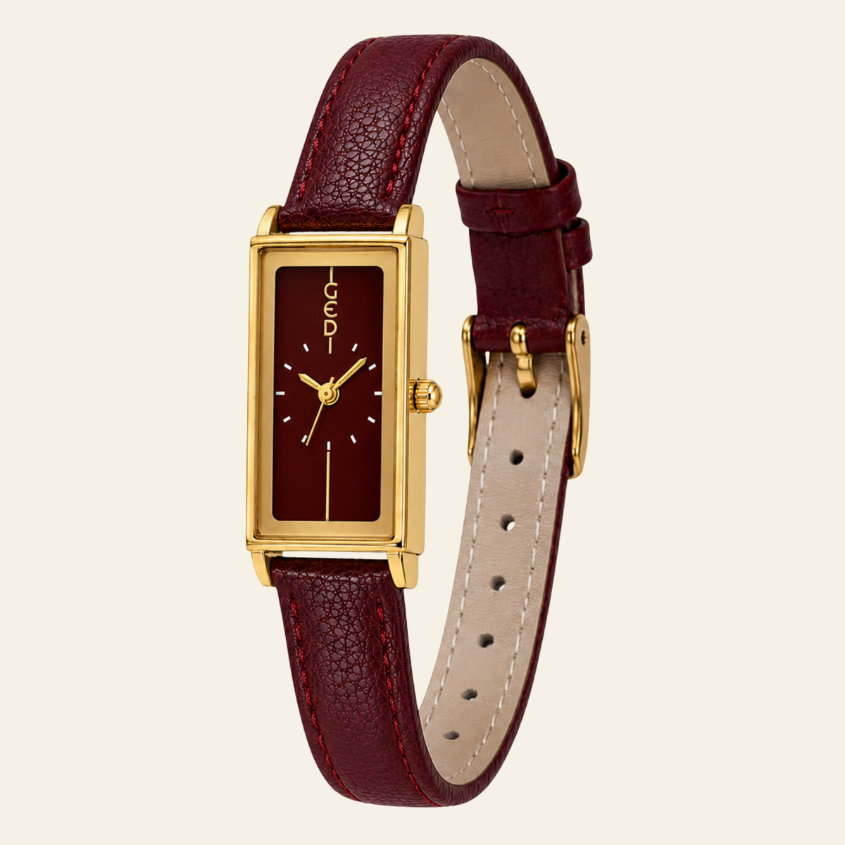Montaigne Watch Burgundy | Sanlez
