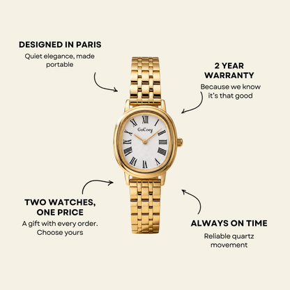 St-Germain Watch Gold | Sanlez
