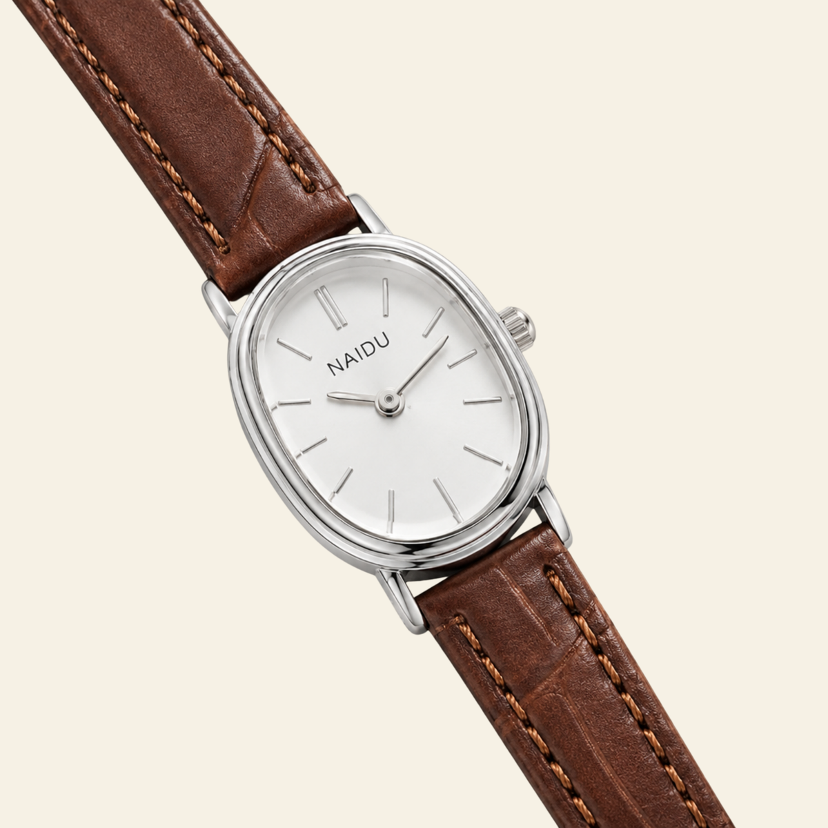 Madeleine Watch Cognac | Sanlez
