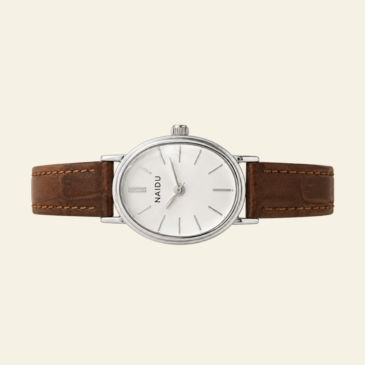 Madeleine Watch Cognac | Sanlez