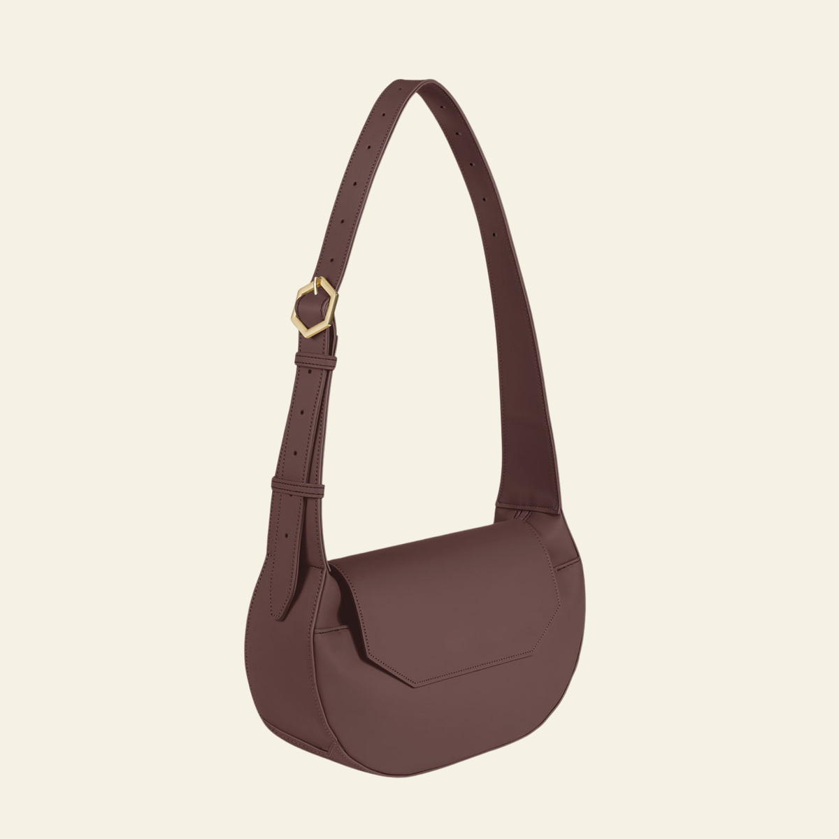 Crossbody Bag Dark Brown | Sanlez