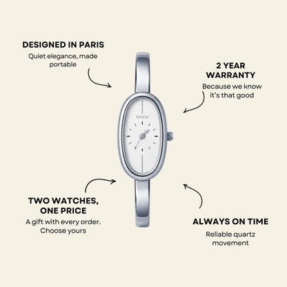Passy Watch Silver | Sanlez