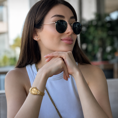 Trocadéro Watch Gold | Sanlez