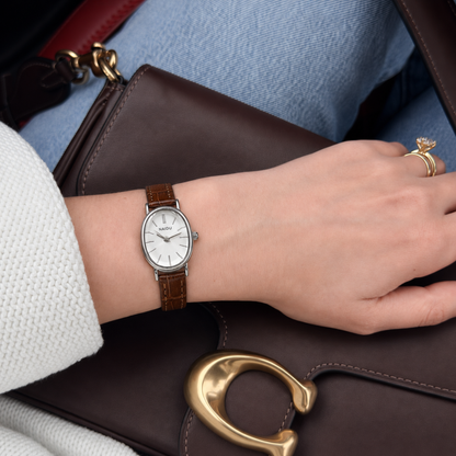 Madeleine Watch Cognac | Sanlez