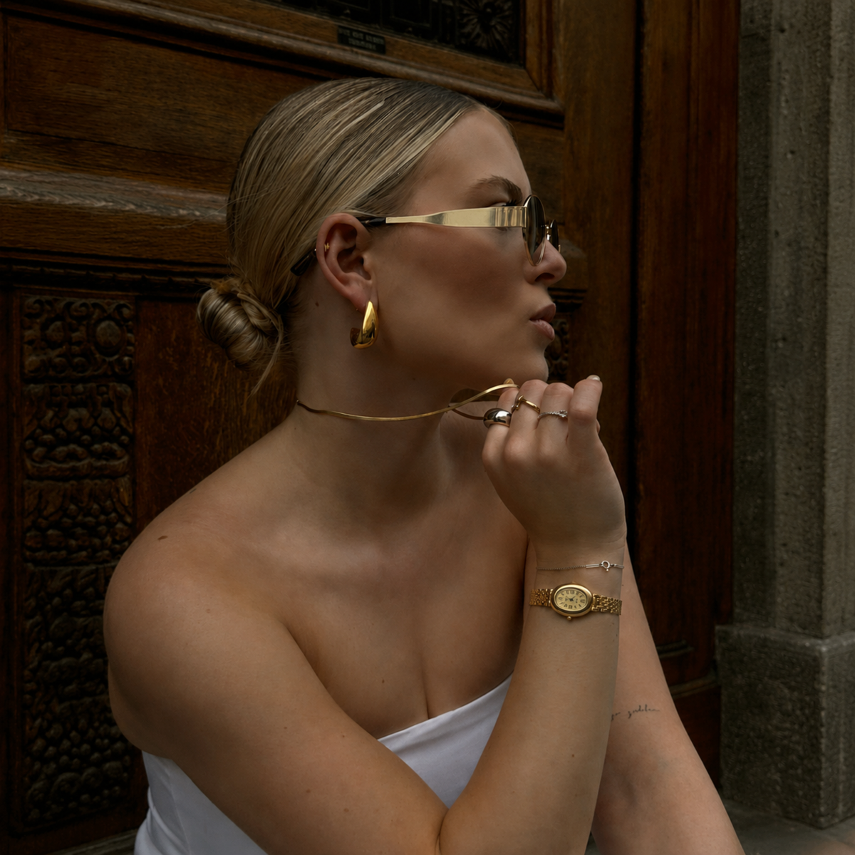 Opéra Watch Gold | Sanlez