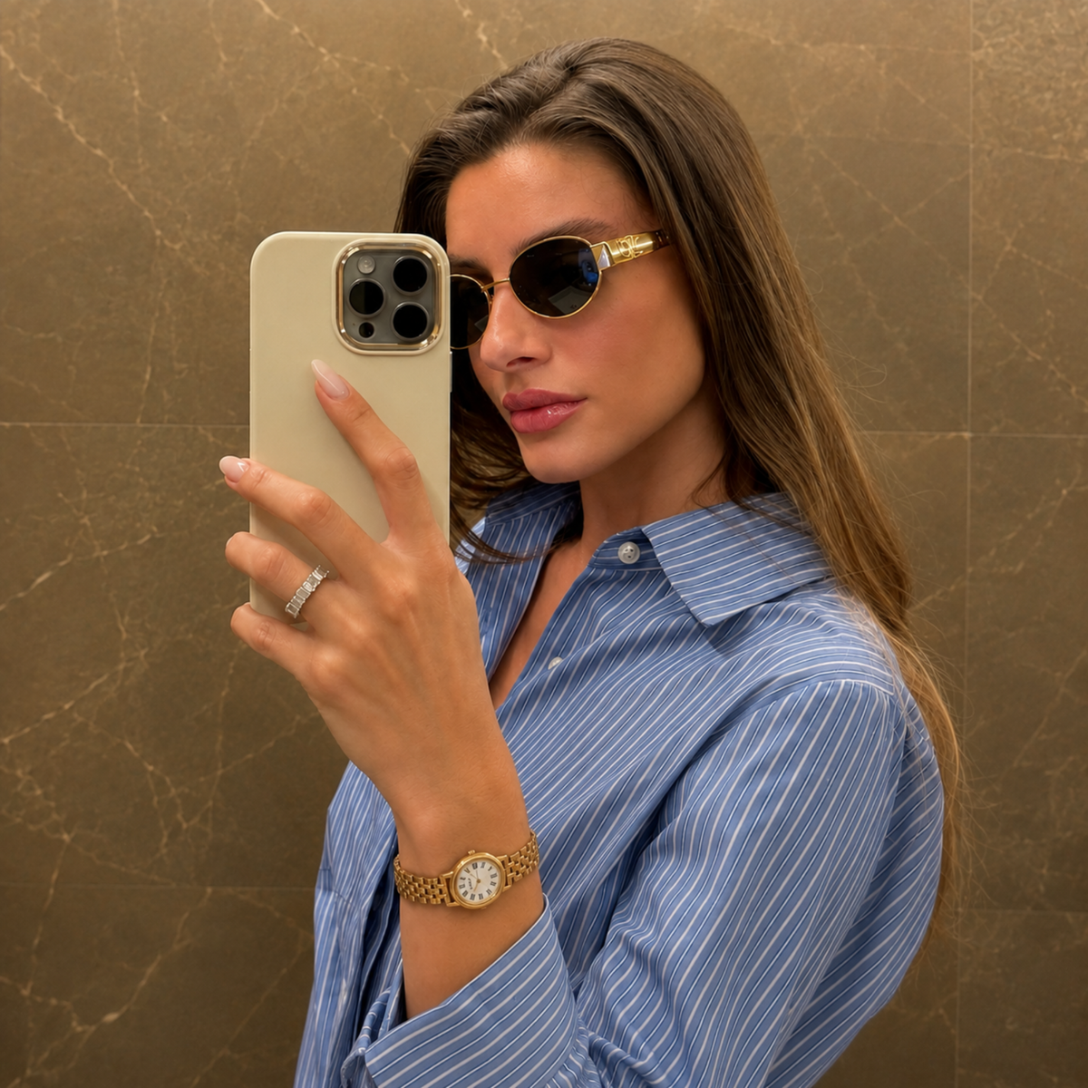 St-Germain Watch Gold | Sanlez
