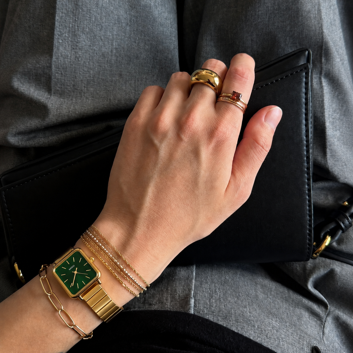 Le Marais Watch Emerald | Sanlez