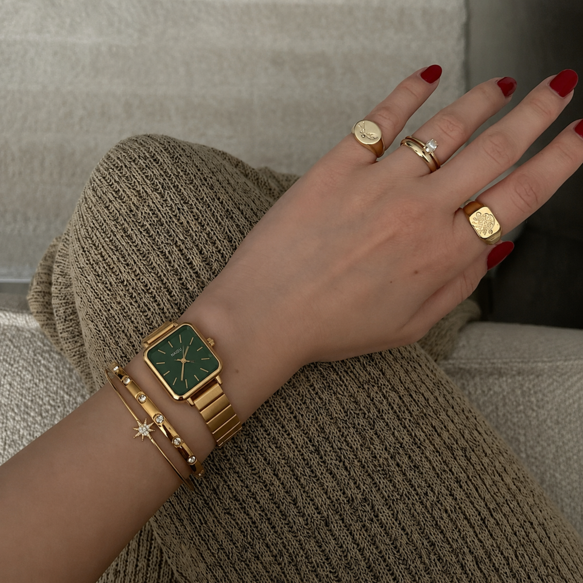 Le Marais Watch Emerald | Sanlez