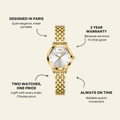 Vendôme Watch Onyx | Sanlez