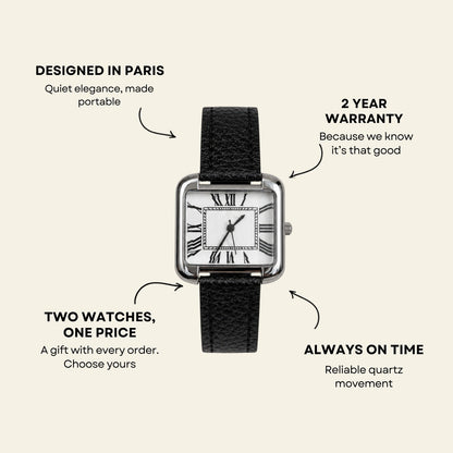 Concorde Watch Black
